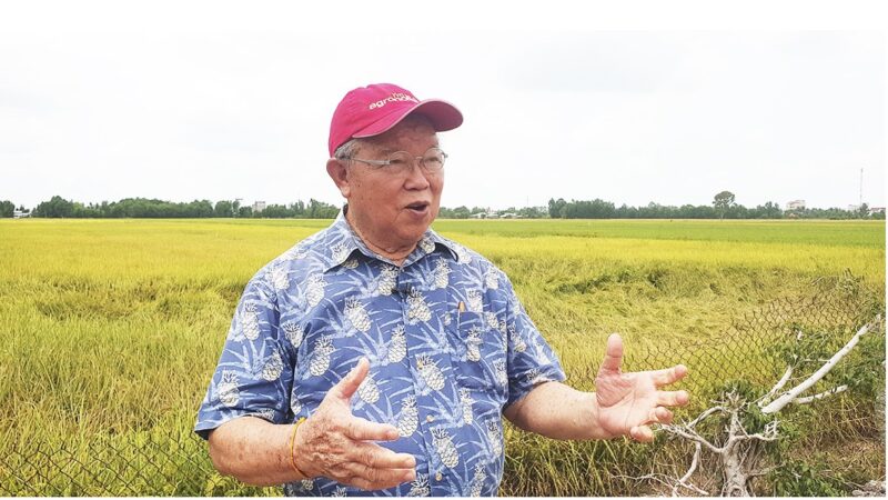 GS Võ Tòng Xuân: ‘Bắt chuột là việc của nông dân, không phải của Nhà nước, để dân tự làm’